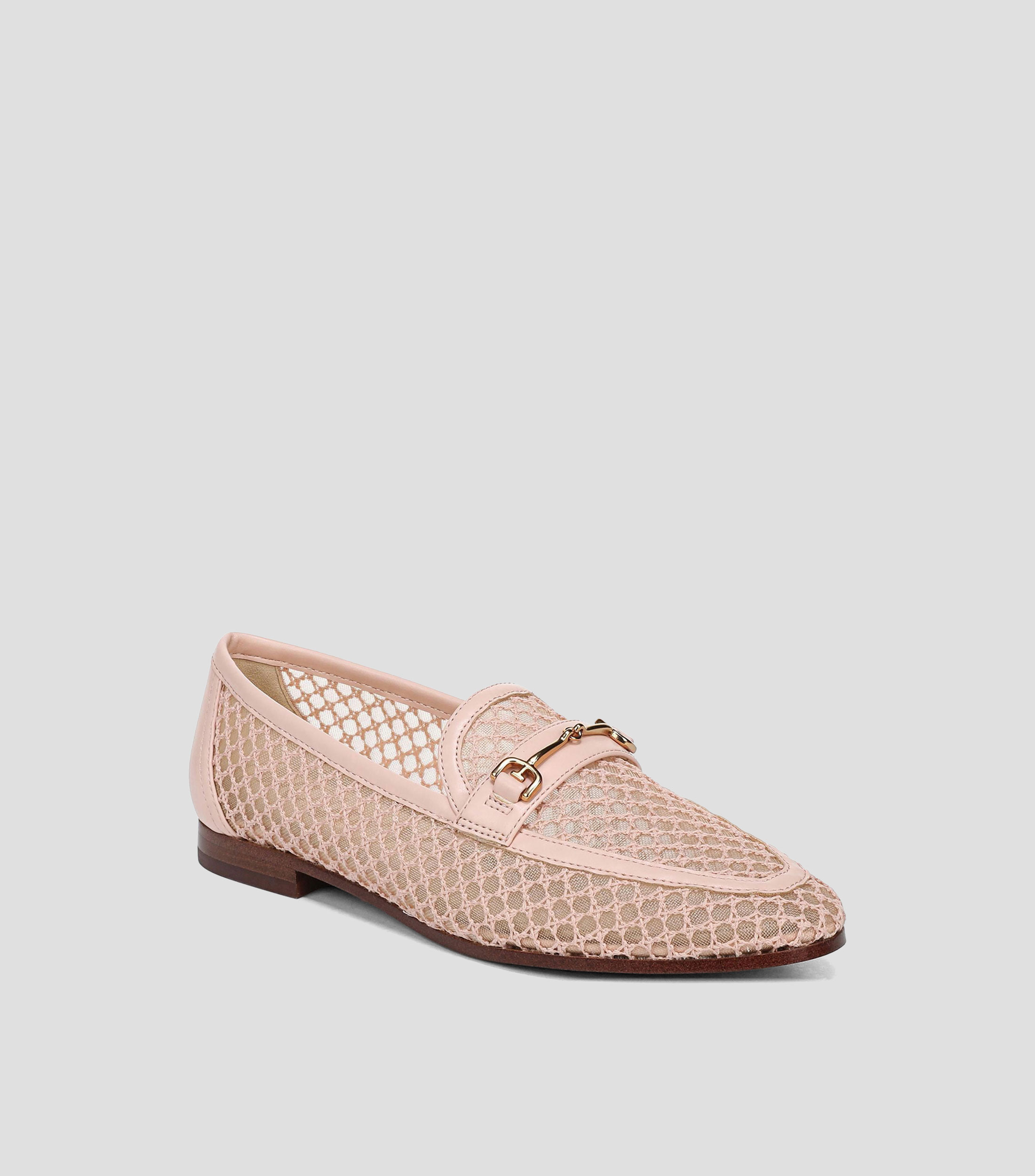 Mocasines con herraje metálico Mujer